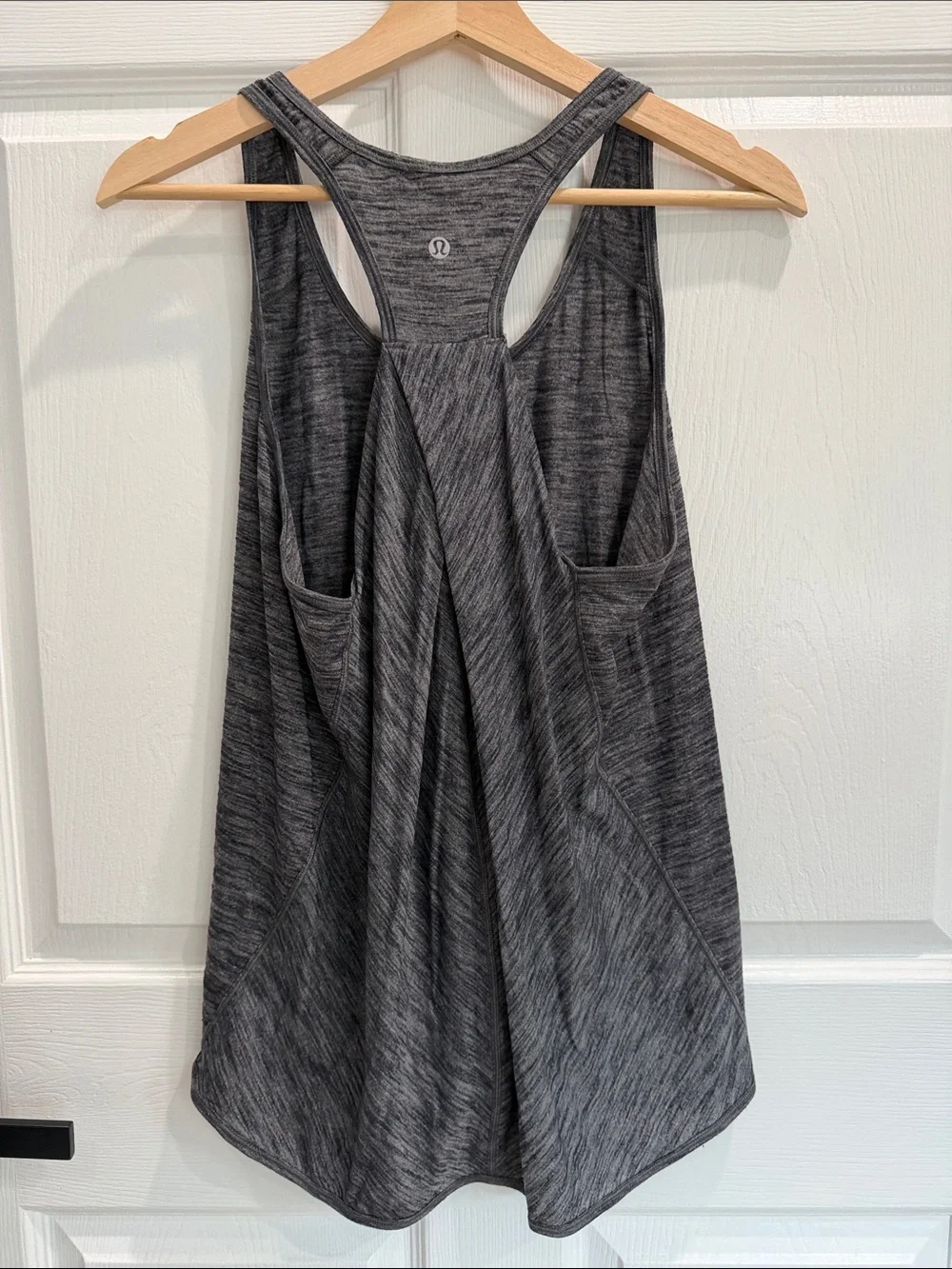 lululemon athletica Charcoal Gray Racerback Tank